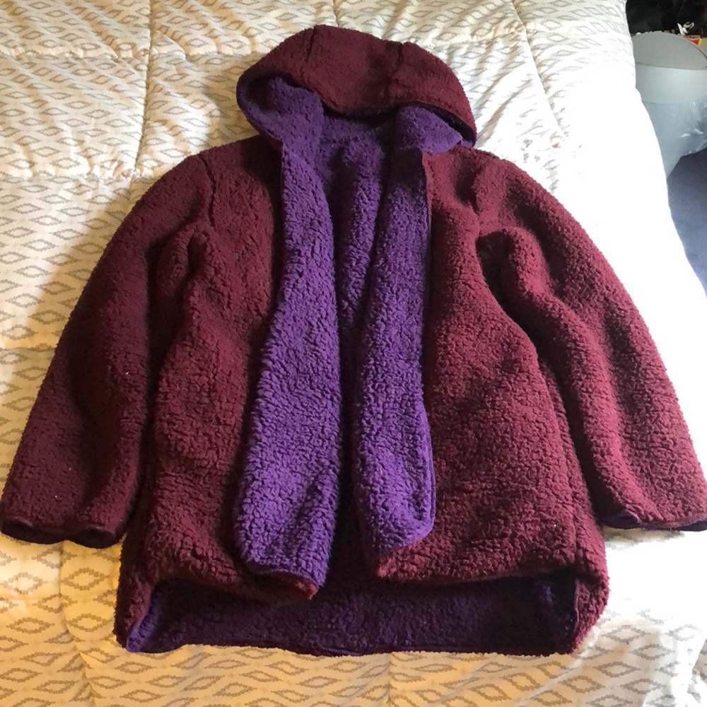 Urban Outfitters Carmella Reversible Hooded Teddy - image 3